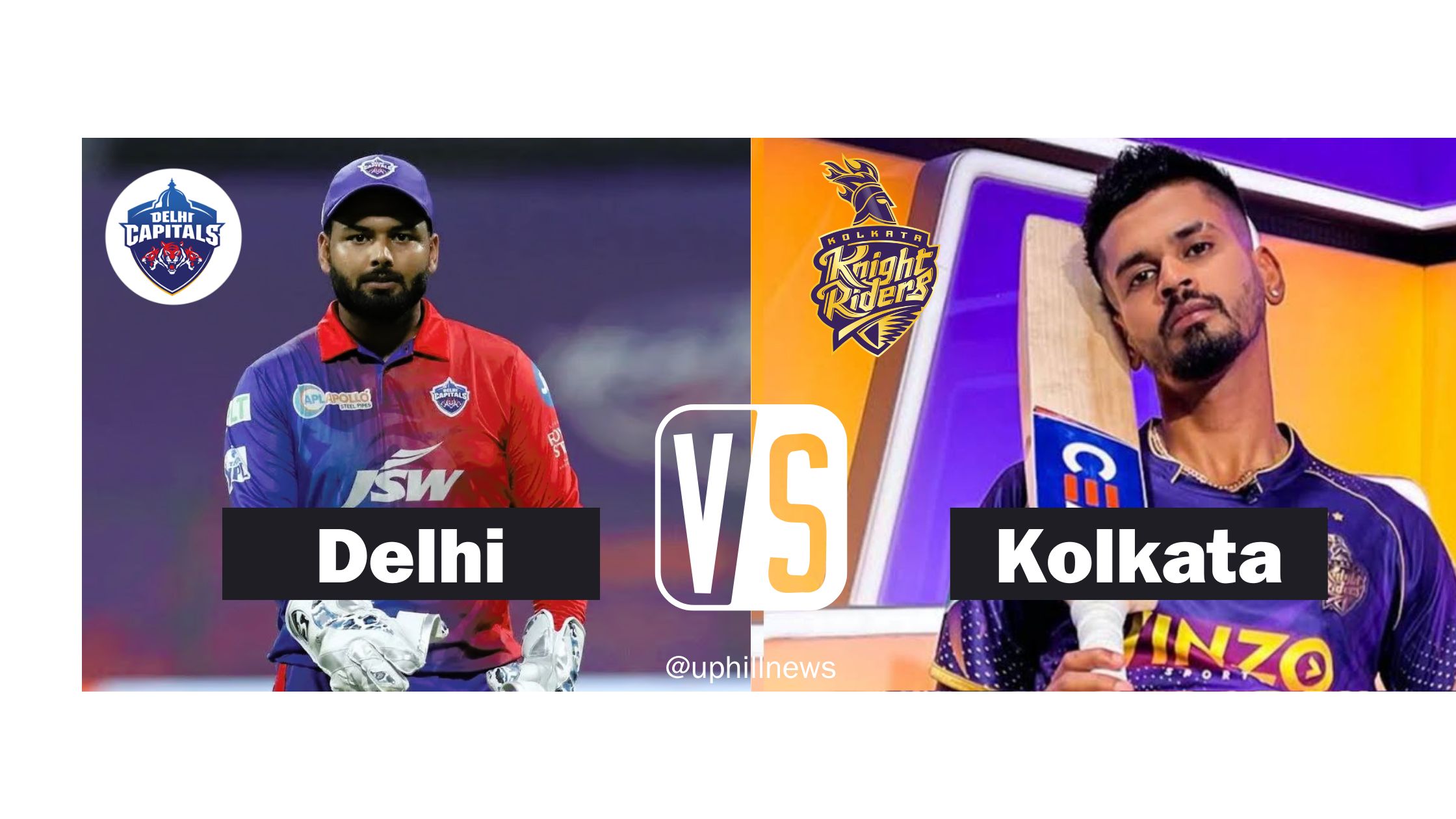 DC VS KKR IPL Match